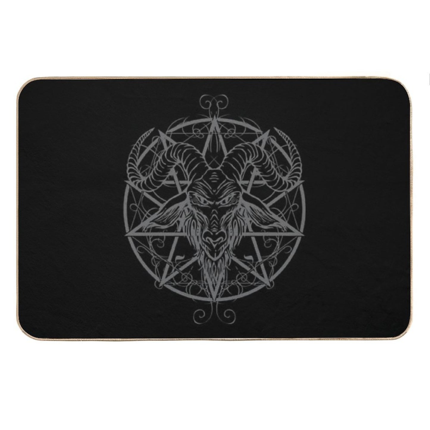 Baphomet Goat Bath Mat