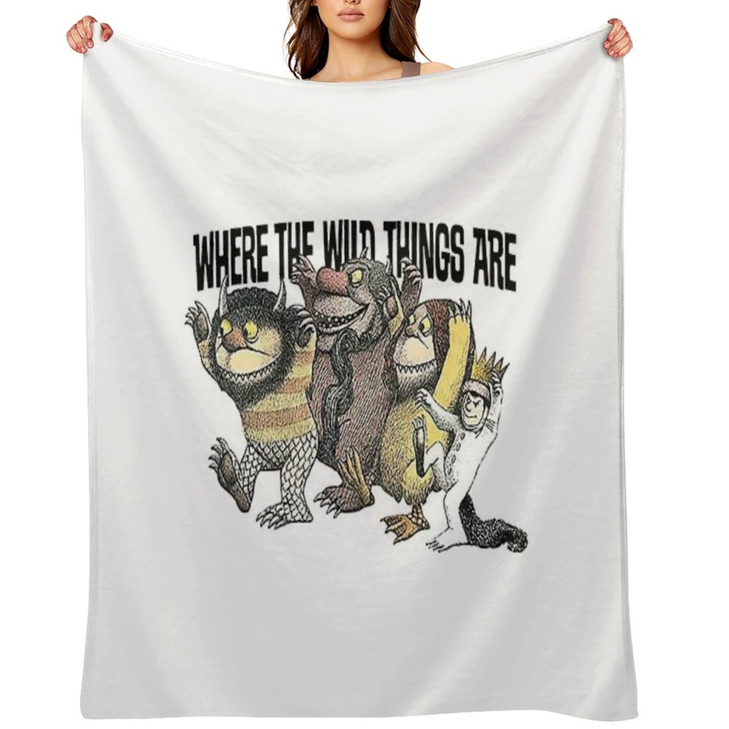 Where The Wild Things Are T-ShirtWHERE THE WILD THINGS ARE Throw Blanket