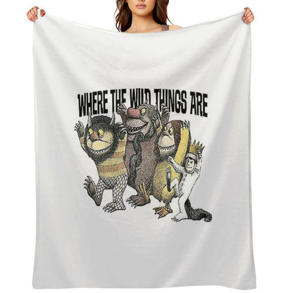 Where The Wild Things Are T-ShirtWHERE THE WILD THINGS ARE Throw Blanket
