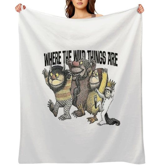 Where The Wild Things Are T-ShirtWHERE THE WILD THINGS ARE Throw Blanket