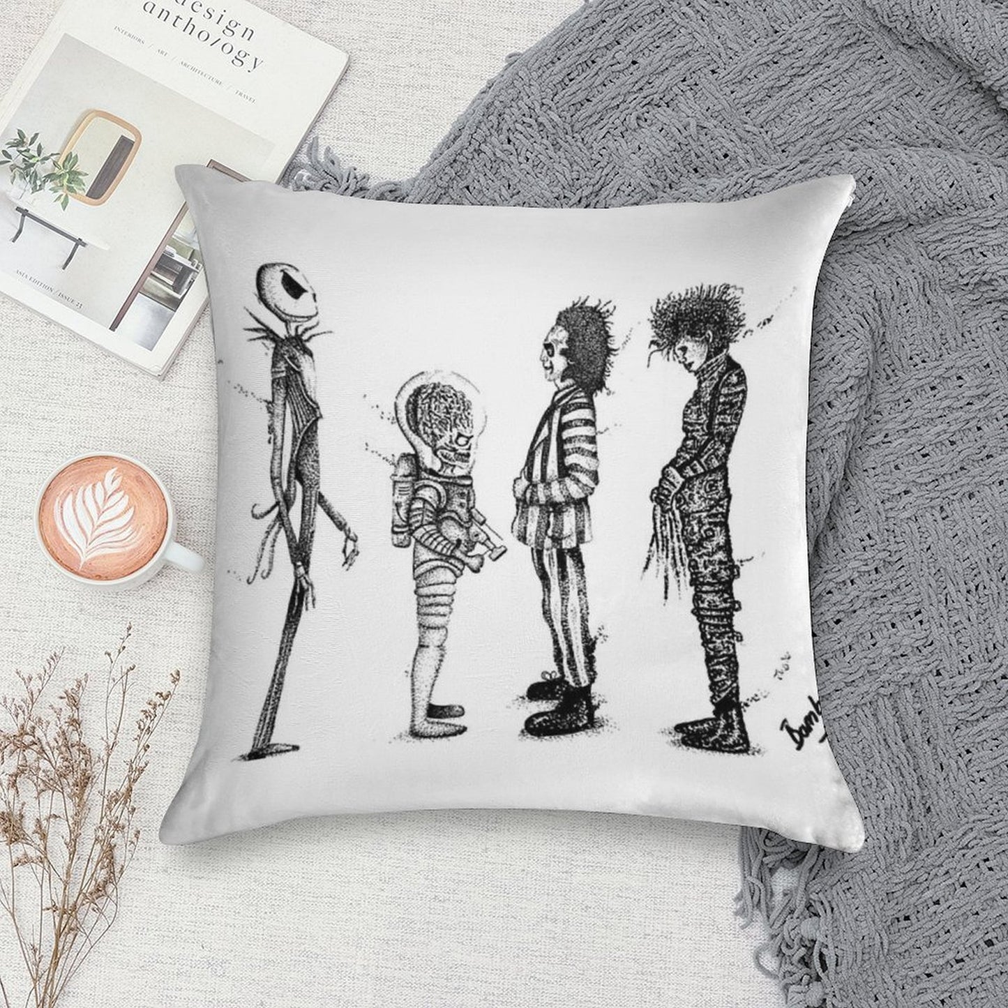 Burton Soft Anti-Pilling Throw Pillow