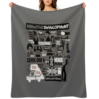 Arrested Development Throw Blanket