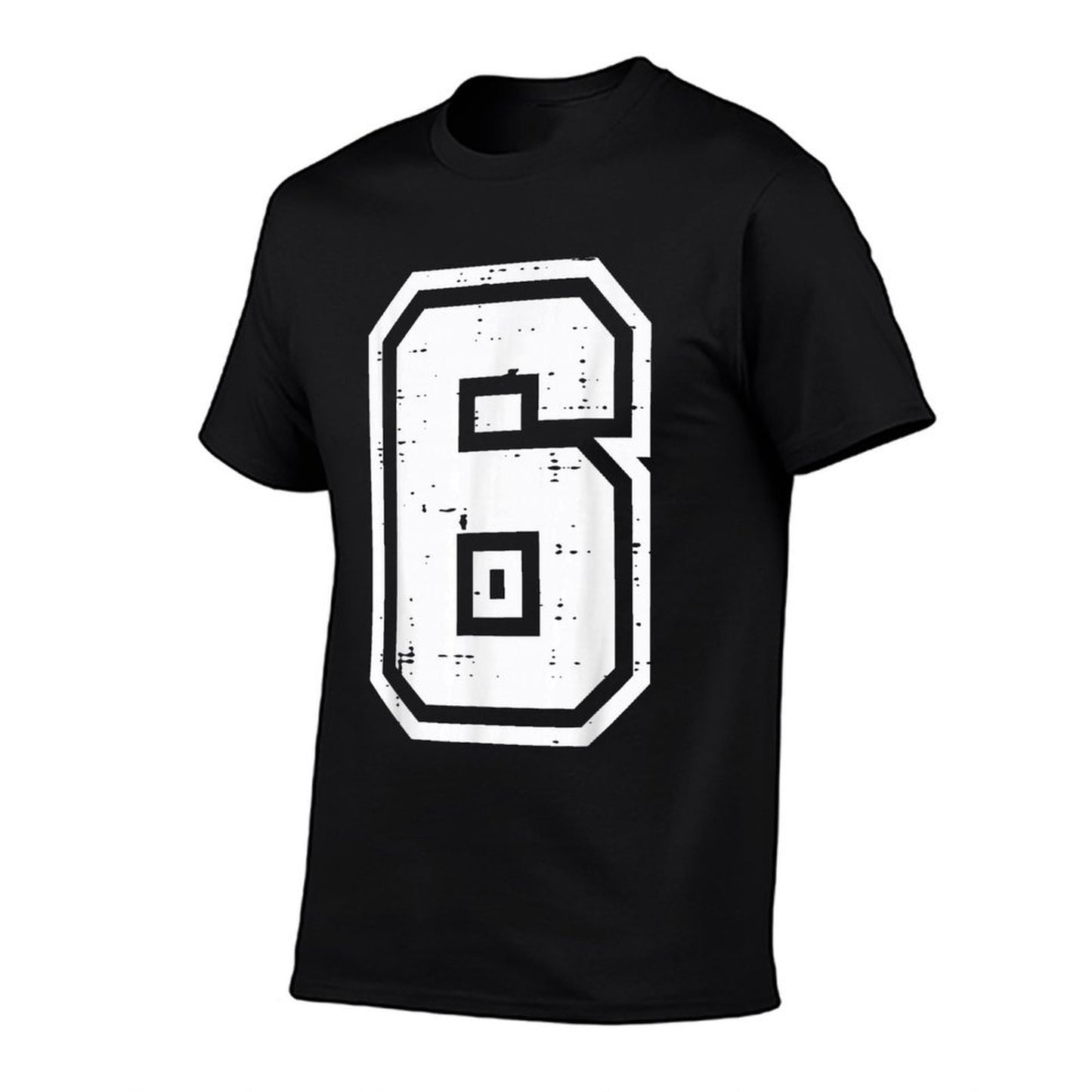 Number 6 Costume Halloween 67 Meme Men Women Kids Youthn  Rolled Sleeves T-Shirt