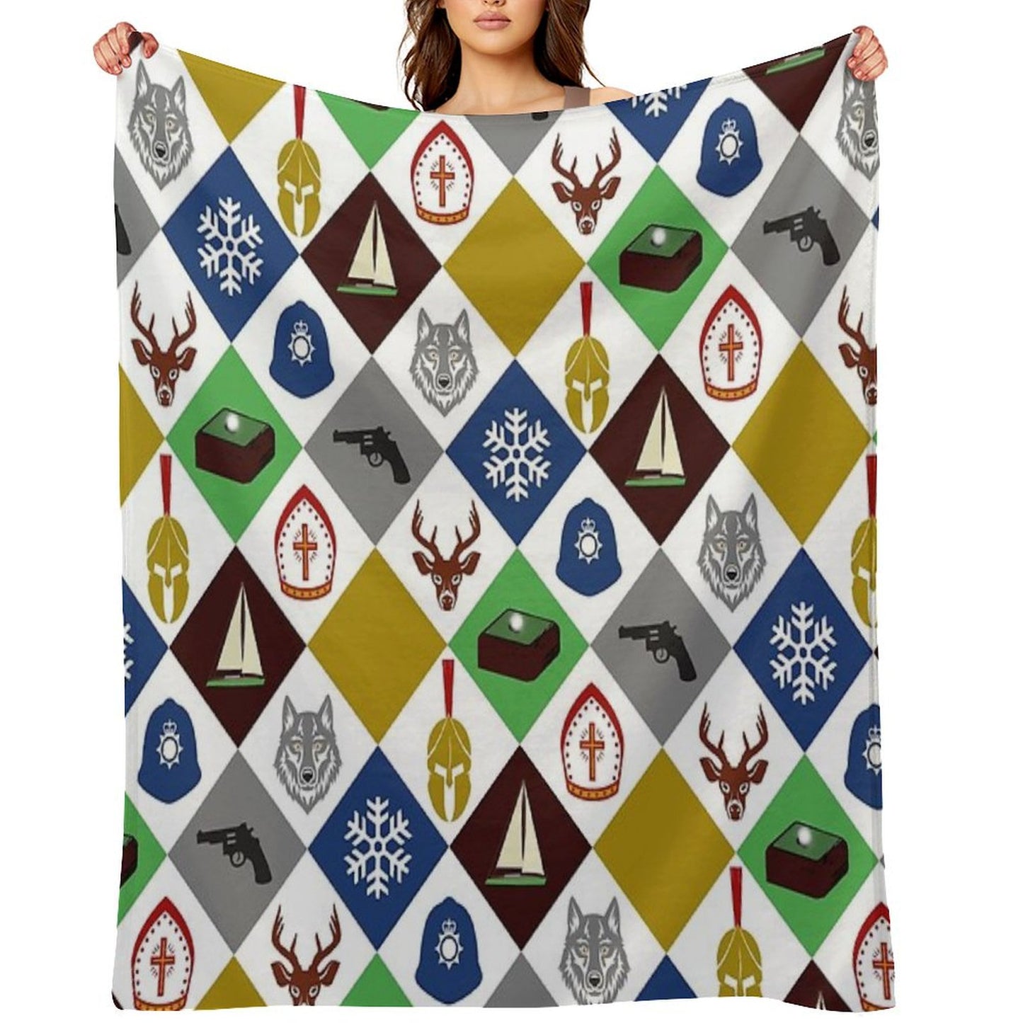 The Box of Delights Throw Blanket