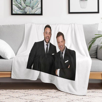 Ant And Dec Throw Blanket