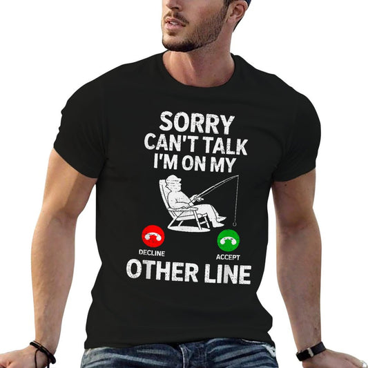 Funny Fishing Dad Fisherman Fish Lover Saying Father&#39;s Day T-Shirt