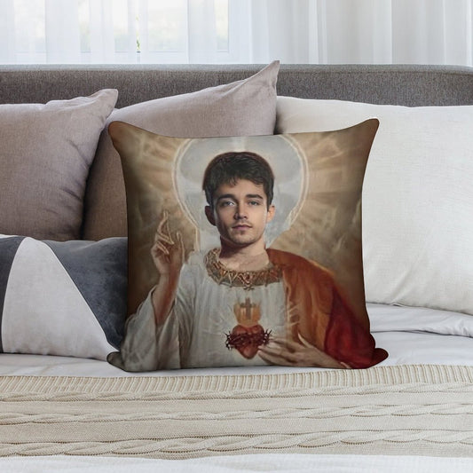 Charles Leclerc Soft Easy Maintenance Throw Pillow