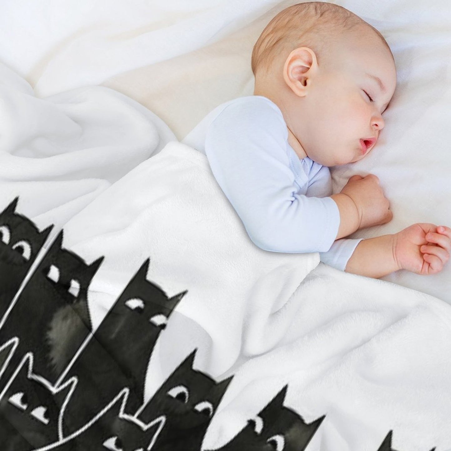 Suspicious Cats Throw Blanket