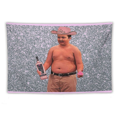 Gibby Pink Whitney Tapestry