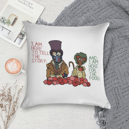 Muppet Christmas Carol - Gonzo And Rizzo Soft Easy Maintenance Throw Pillow