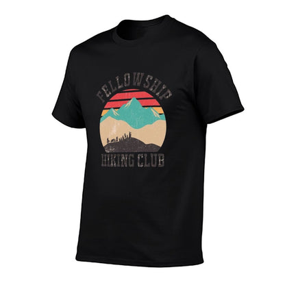 Fellowship Hiking Club  Tagless Design T-Shirt