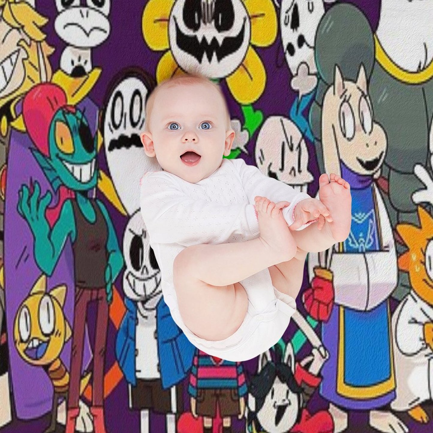 Undertale Adventure Throw Blanket
