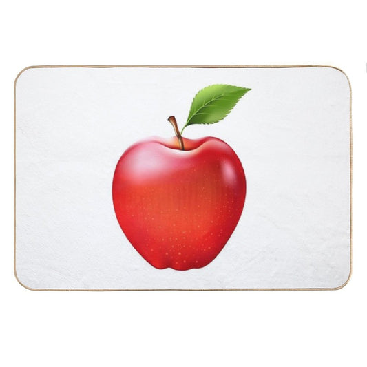 Red Apple  Red Apple Bath Mat