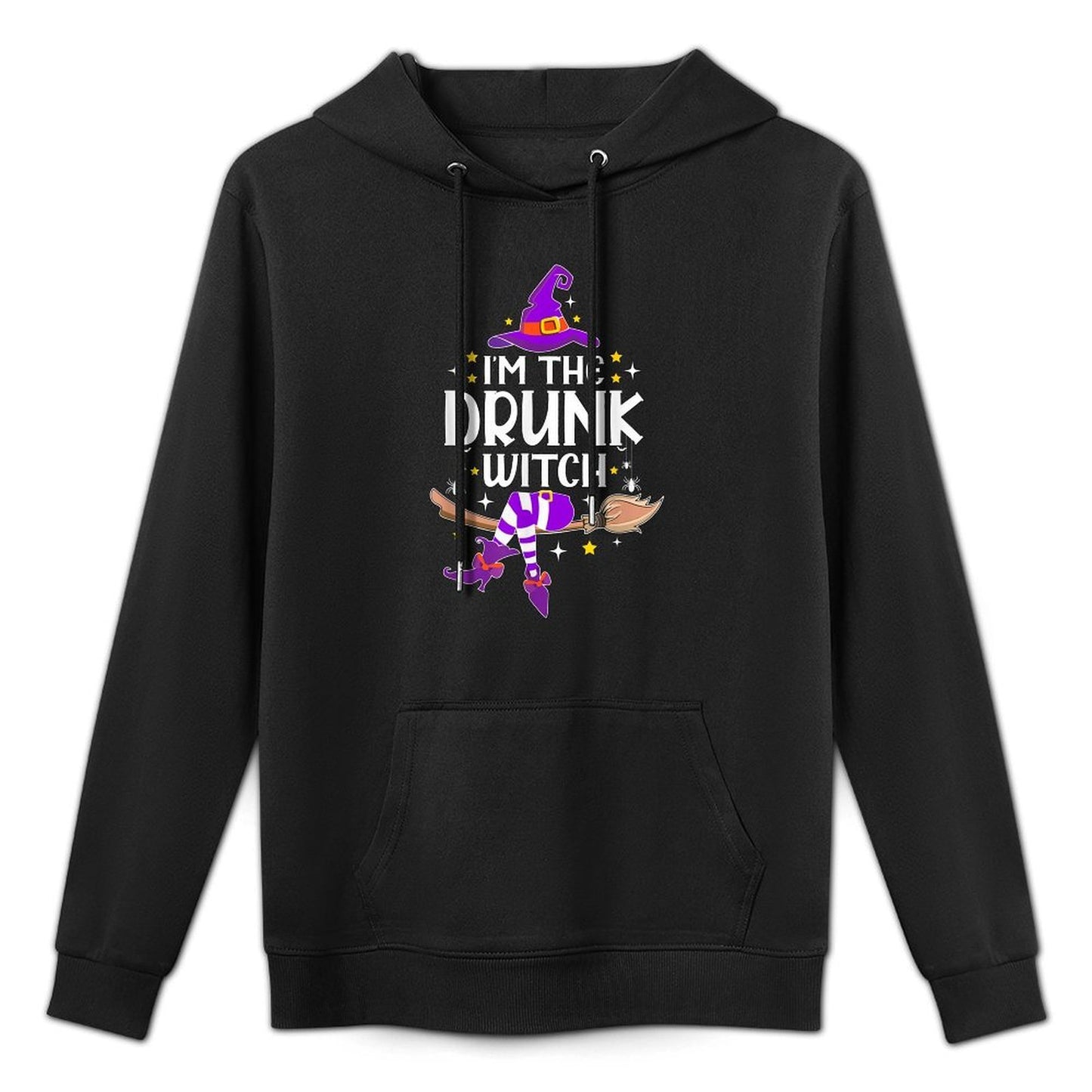 Im The Drunk Witch Halloween Matching Group Costume Breathable Fabric Hoodie
