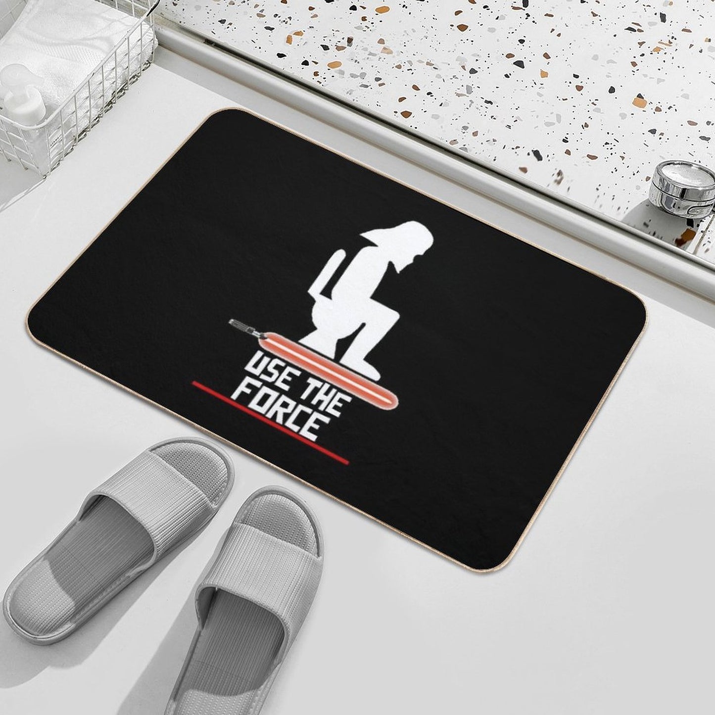 Use The Force Bath Mat
