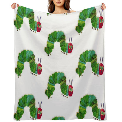 The Very Hungry Caterpillar Throw Blanket