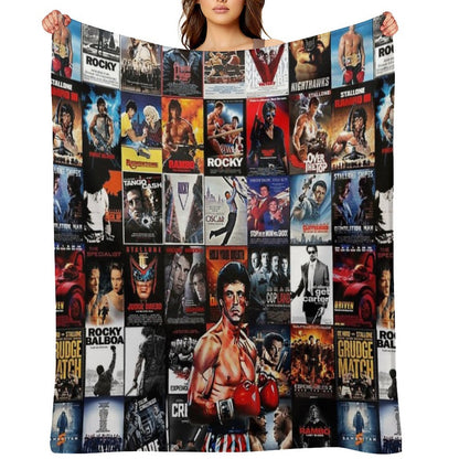 Sly Cinema Throw Blanket