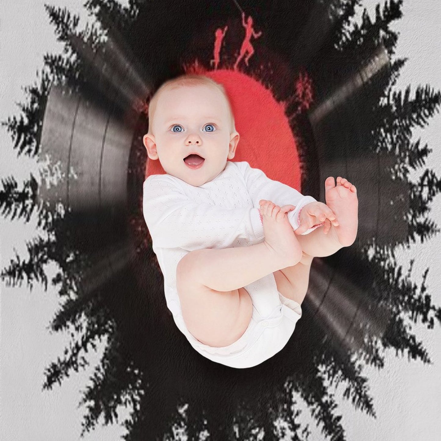 The Vinyl of My Life Throw Blanket