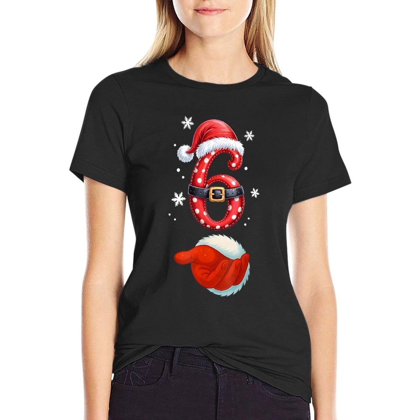 Funny 67 Six Seven Meme Couple Matching Christmas Pajamas  Tagless Design T-Shirt