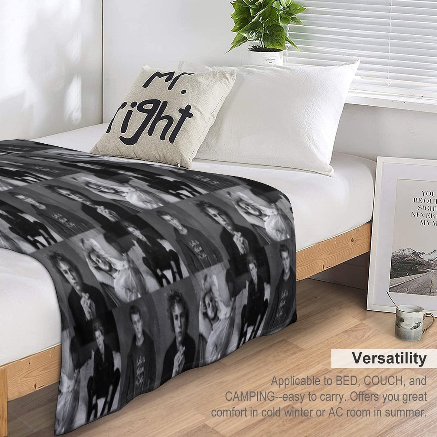 Heath Ledger Throw Blanket