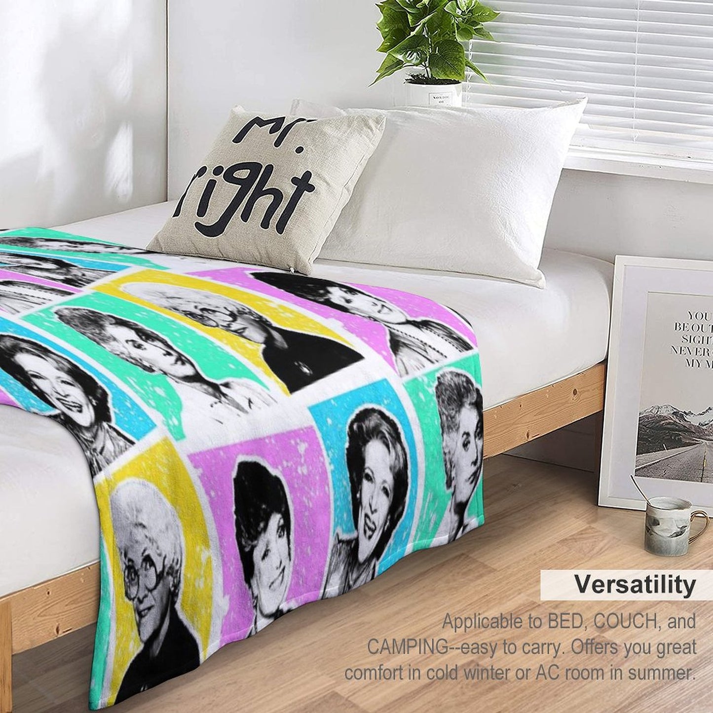 Golden Girls POP! Throw Blanket