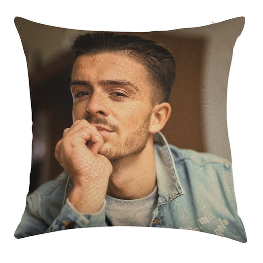 Jack G. Linen Throw Pillow Cover