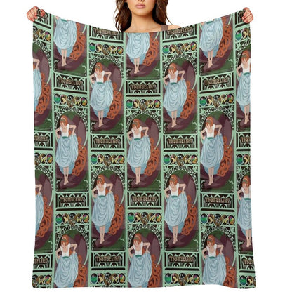 Thumbelina Nouveau - Thumbelina Throw Blanket