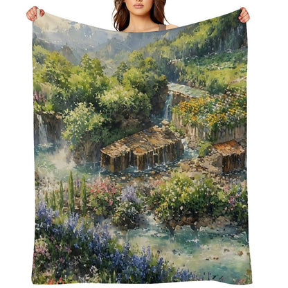 Tuscany, Italy Throw Blanket