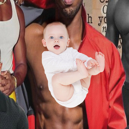 Michael B. Jordan Photo Collage Throw Blanket