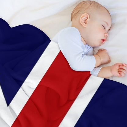 Union Jack Flag of The UK Throw Blanket
