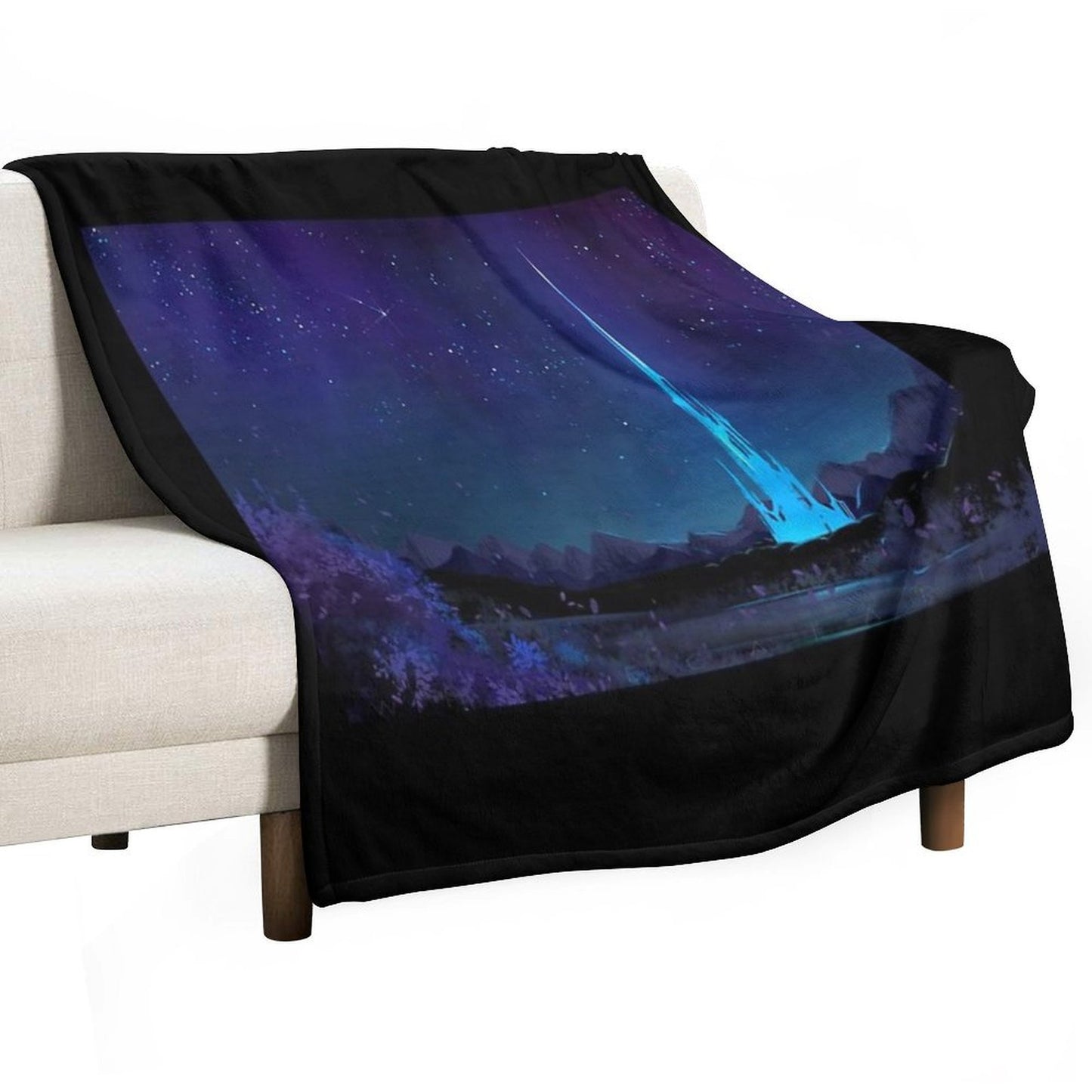 Lakeland at Night Throw Blanket