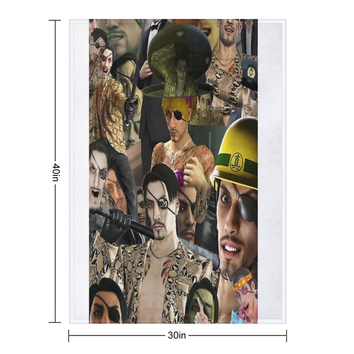 Majima Everywhere Throw Blanket