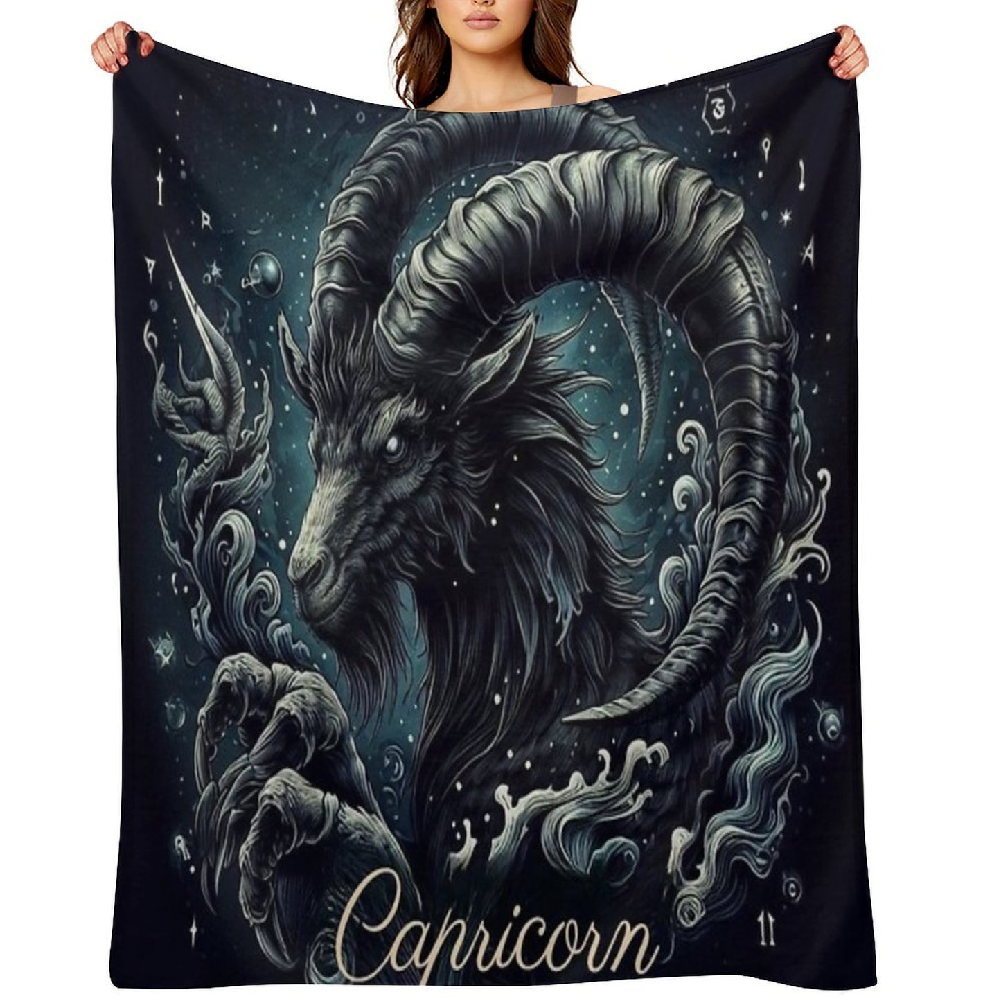 Capricorn Throw Blanket