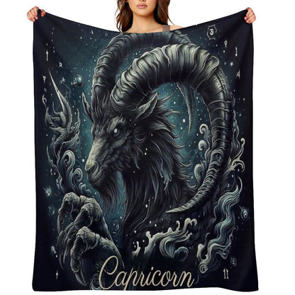 Capricorn Throw Blanket