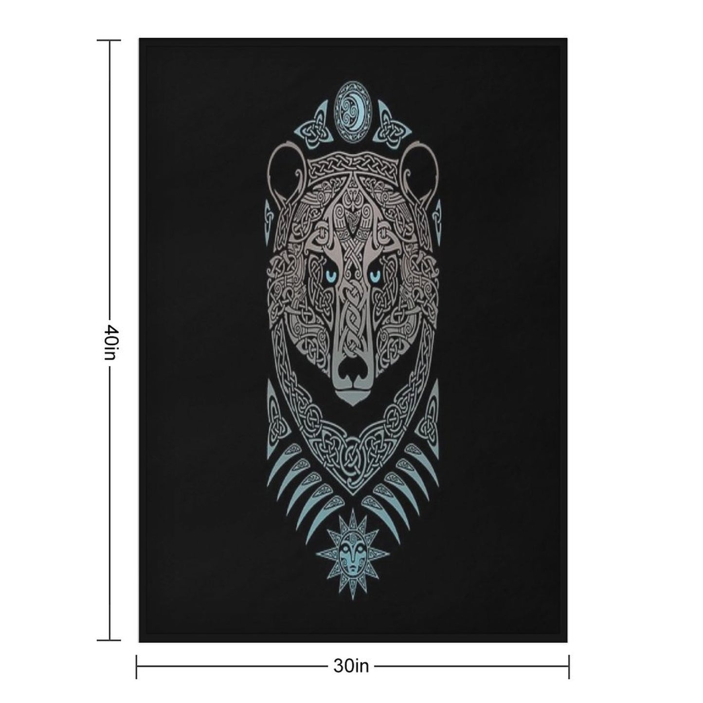 FOREST LORD Throw Blanket