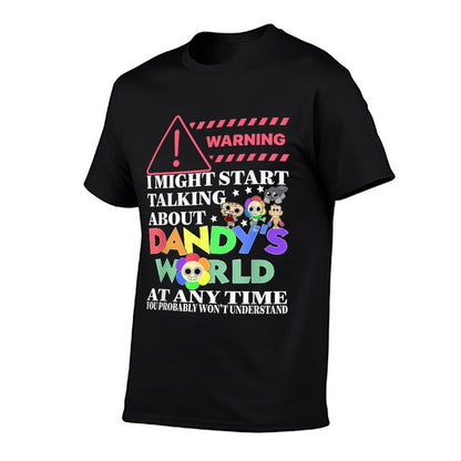 Dandy's World Characters Funny For Men Women Kids  Stretchy T-Shirt