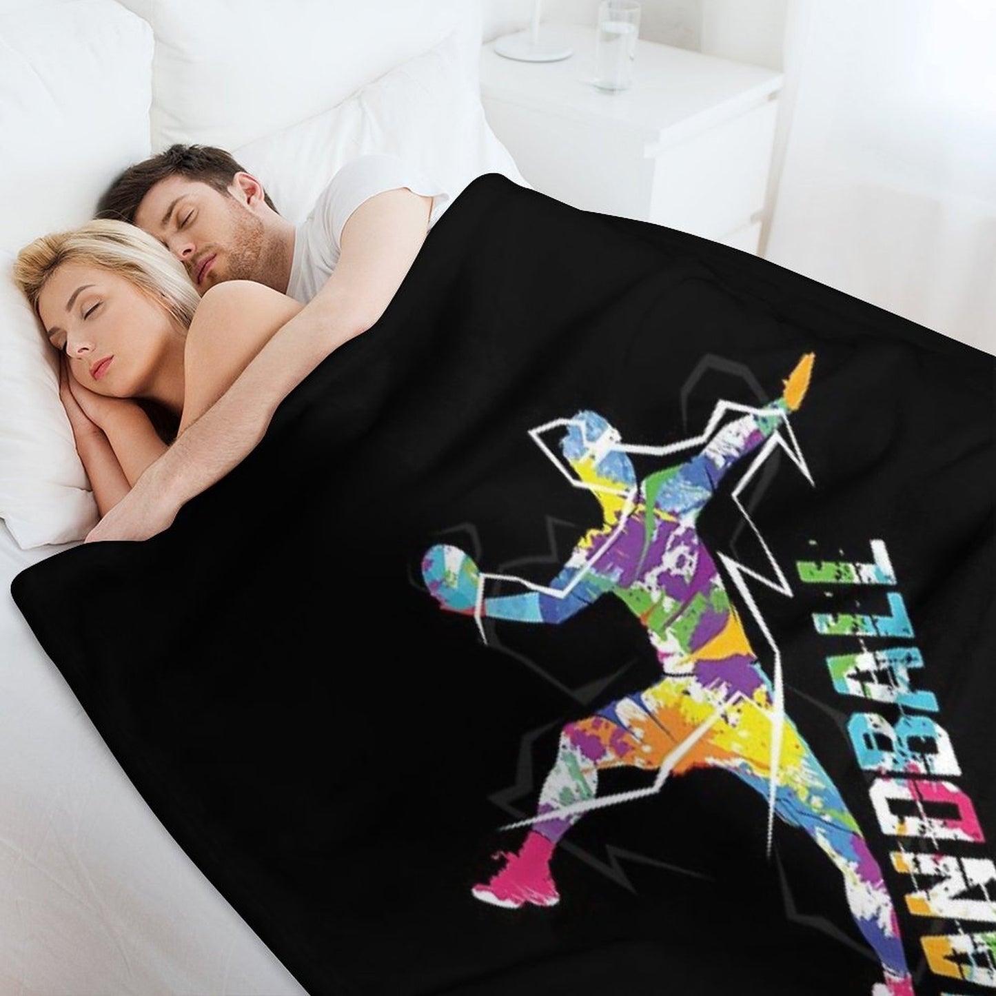 Handball Throw Blanket