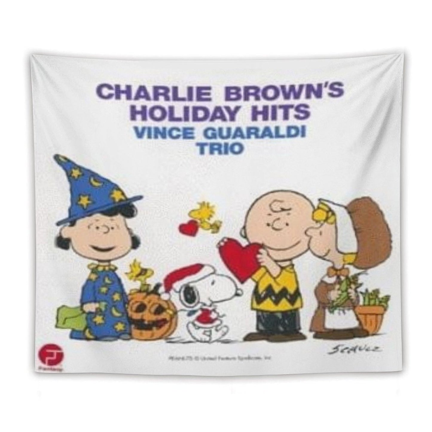 Charlie Brown’s Holiday Hits Tapestry