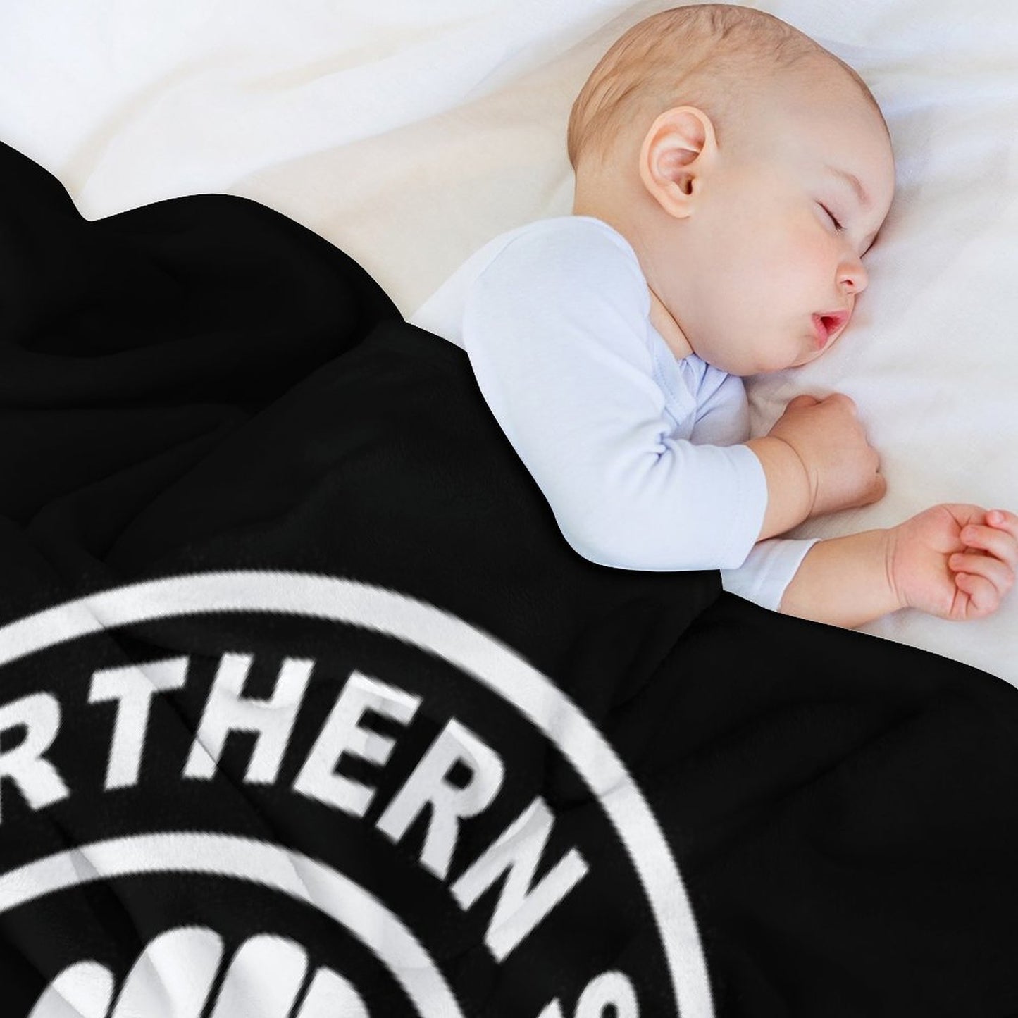 Northern Soul Keep The Faith Throw Blanket