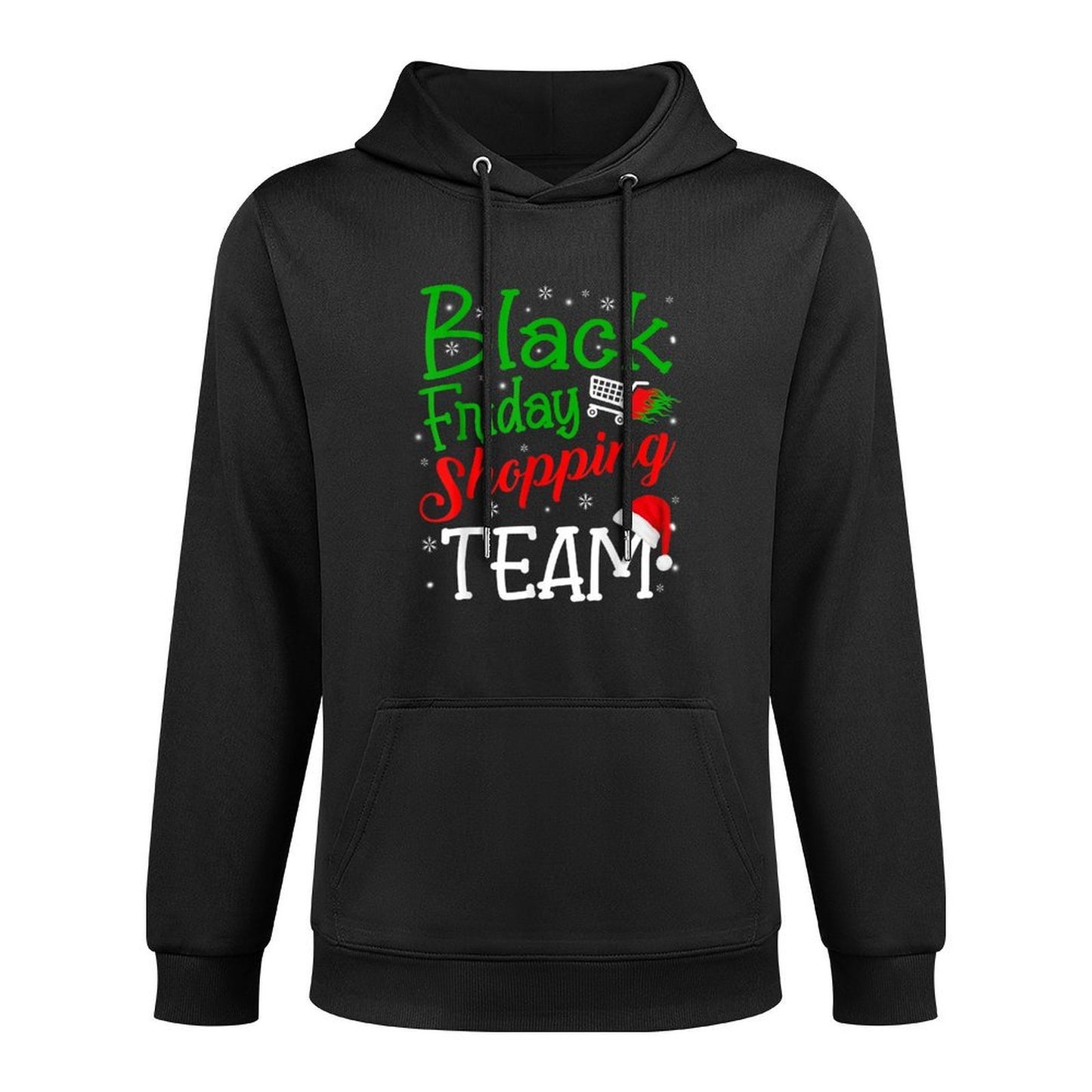 Friday Shopping Team Christmas Black Shopping Family Group Moisture-Wicking Hoodie