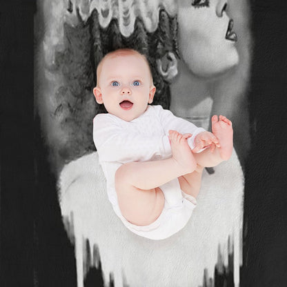 Bride of Frankenstein Throw Blanket