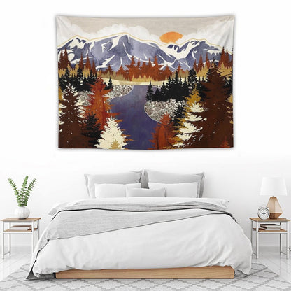 Autumn River Tapestry