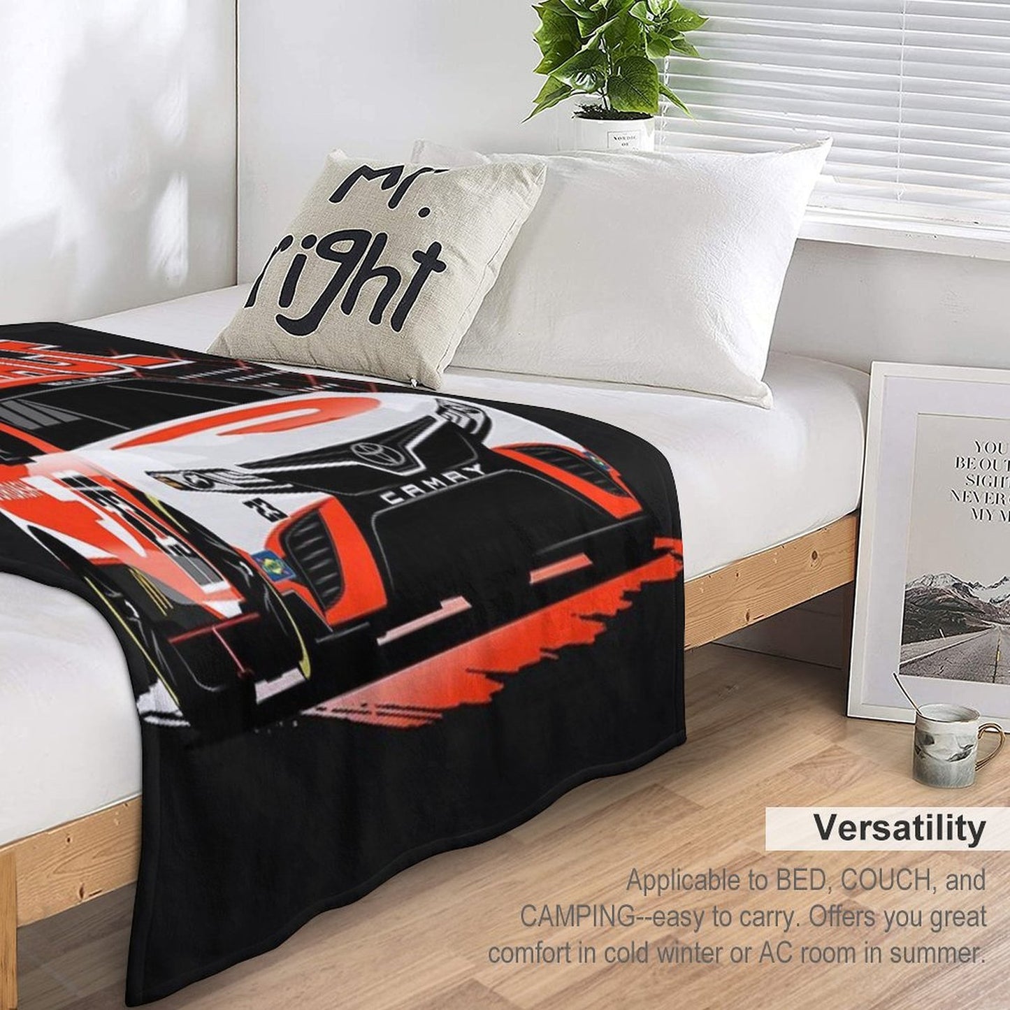 Bubba Wallace 2022 Nascar Throw Blanket