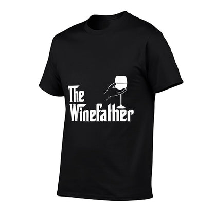Winefather Wine Dad Dad Red Wine White Wine Funny Gift T-Shirt