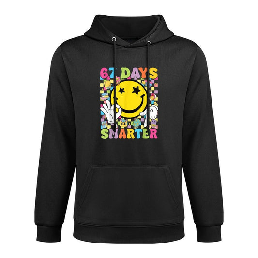 67 Days Smarter Funny Six Seven 67 Meme Teacher Students Shrink-Resistant Hoodie