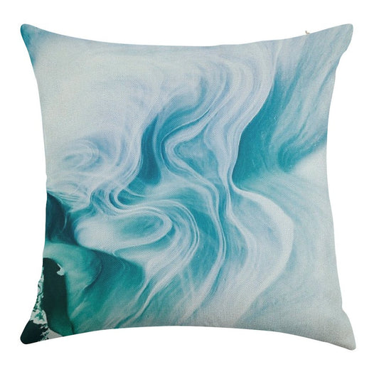 Marble Sandstone - Oceanic Linen Throw Pillow Cover