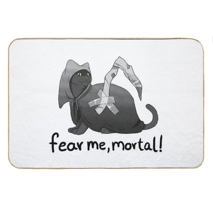 Fear Me, Mortal! Bath Mat