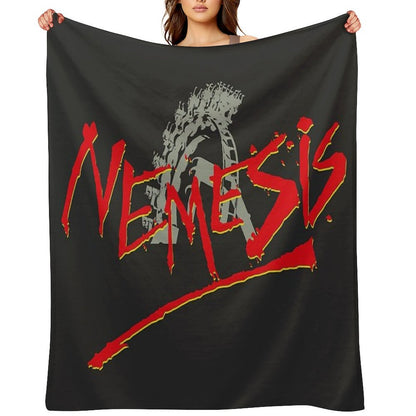 Nemesis Logo WLoop Throw Blanket