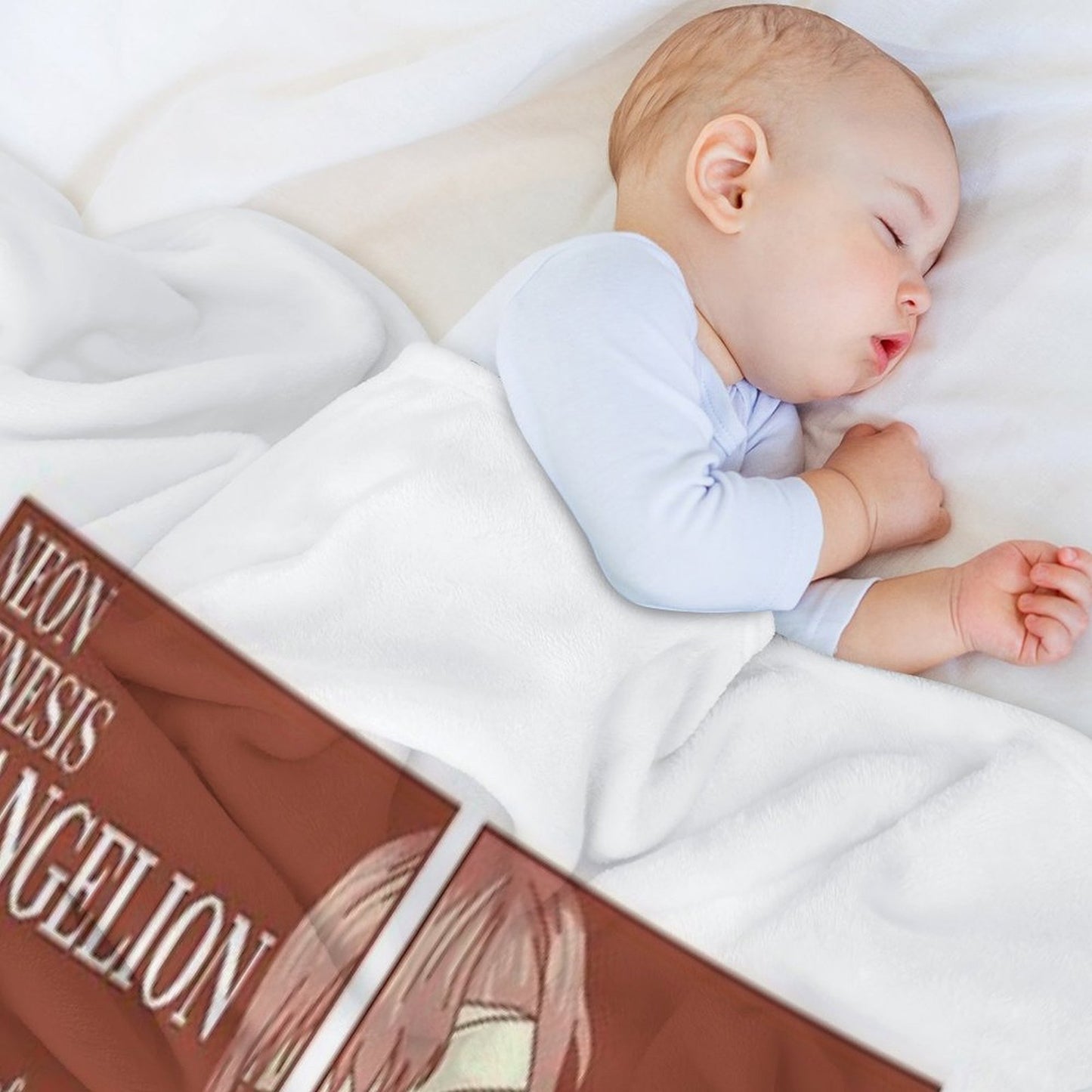 Rei Ayanami Finale Take Care Of Yourself Throw Blanket