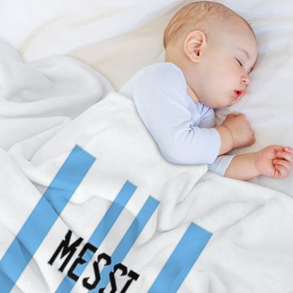 Messi 10 Throw Blanket